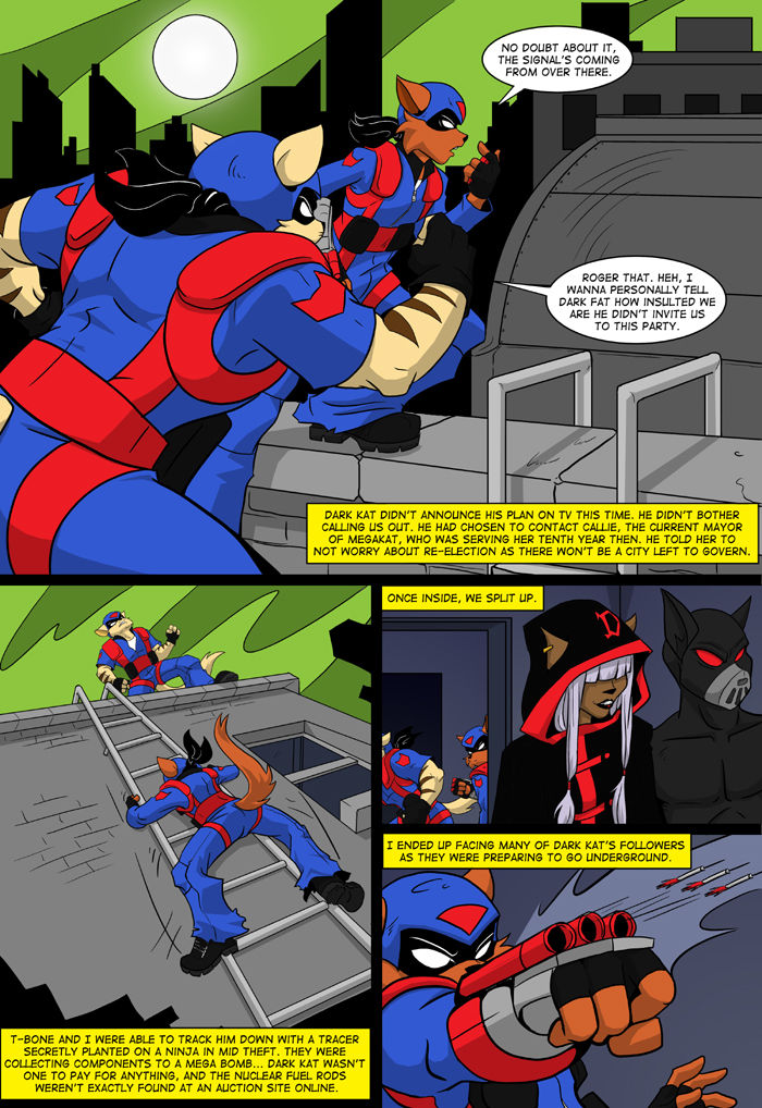 SWAT Kats Nova Squadron Issue One page 4 full