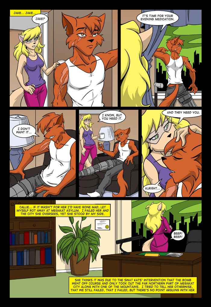 SWAT Kats Nova Squadron Issue One page 8 full