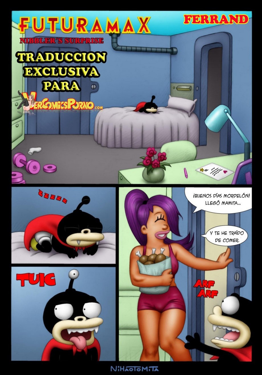 Futuramax - Nibbler´s Surprise page 1 full