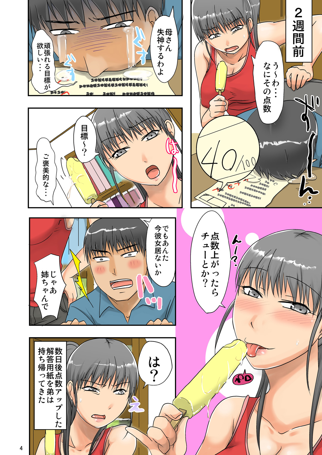 Nagasare-kei Ane no Gohoubi H page 4 full
