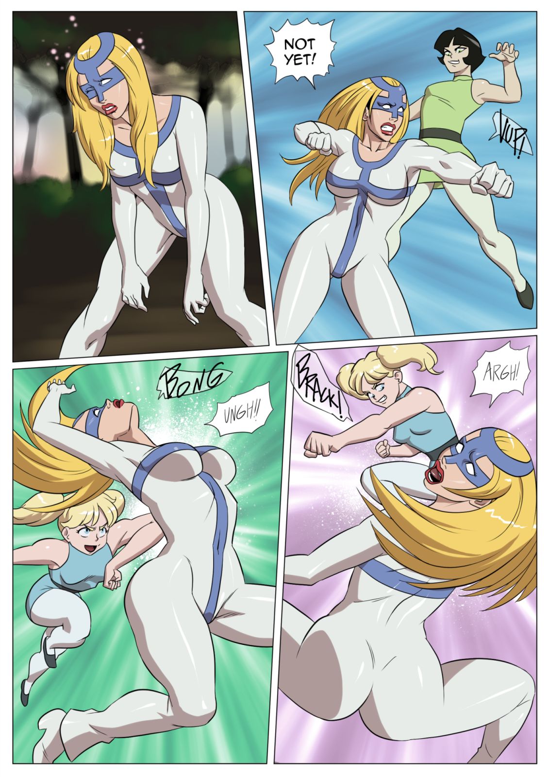 Powerpuff Girls in: Revenge of Femme Fatale page 3 full