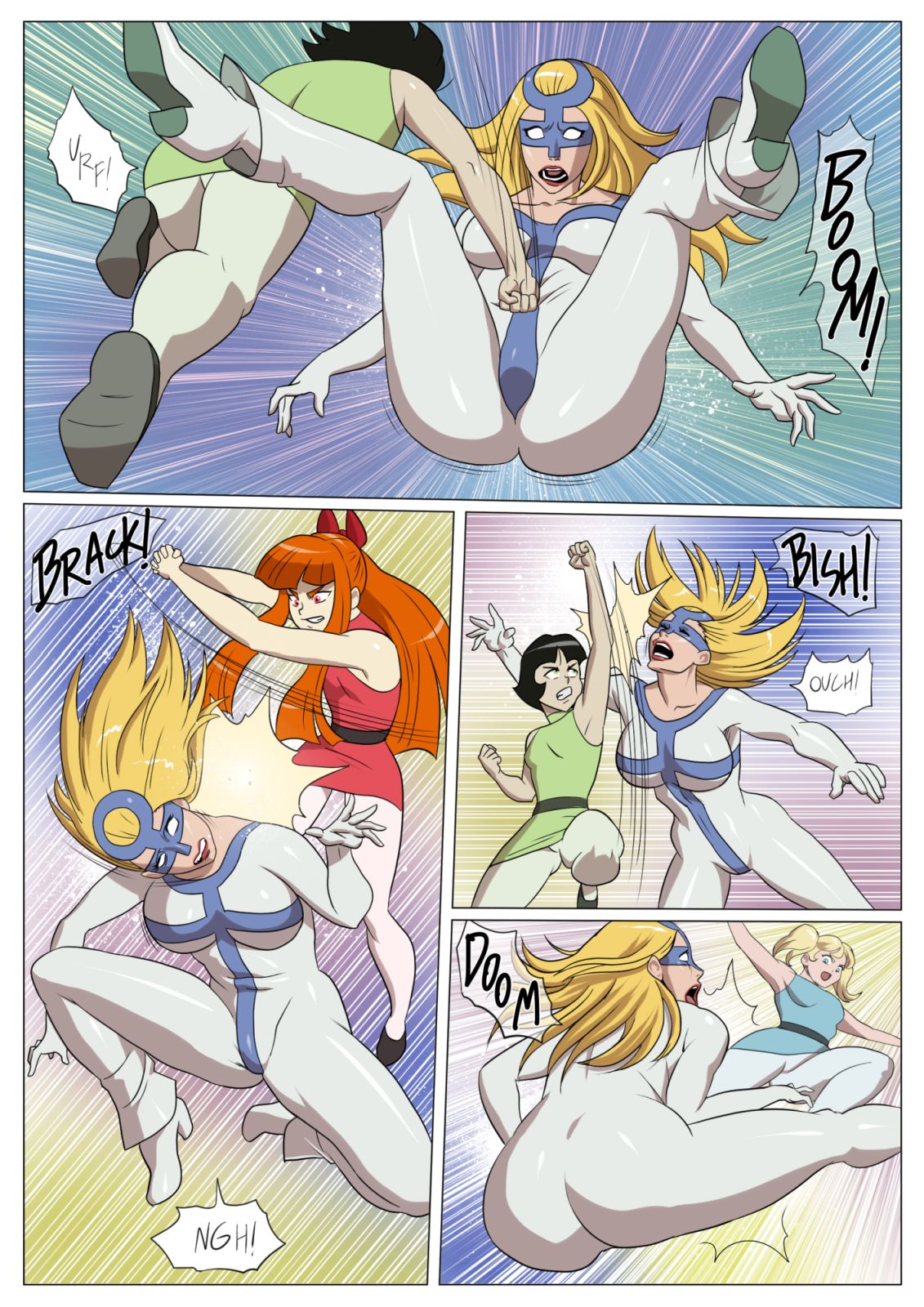 Powerpuff Girls in: Revenge of Femme Fatale page 5 full