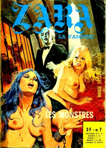 Zara la Vampire #7 - Les monstres cover