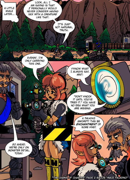 Peppermint Saga #2 - The Chains of Chastity page 3 full