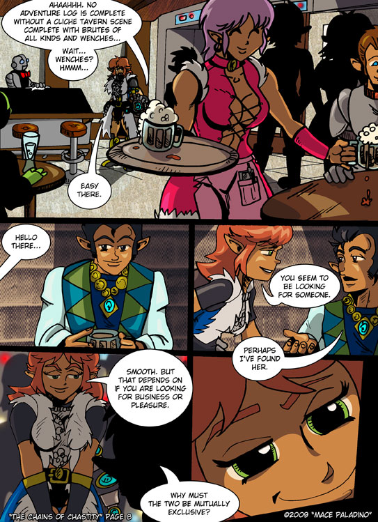 Peppermint Saga #2 - The Chains of Chastity page 9 full