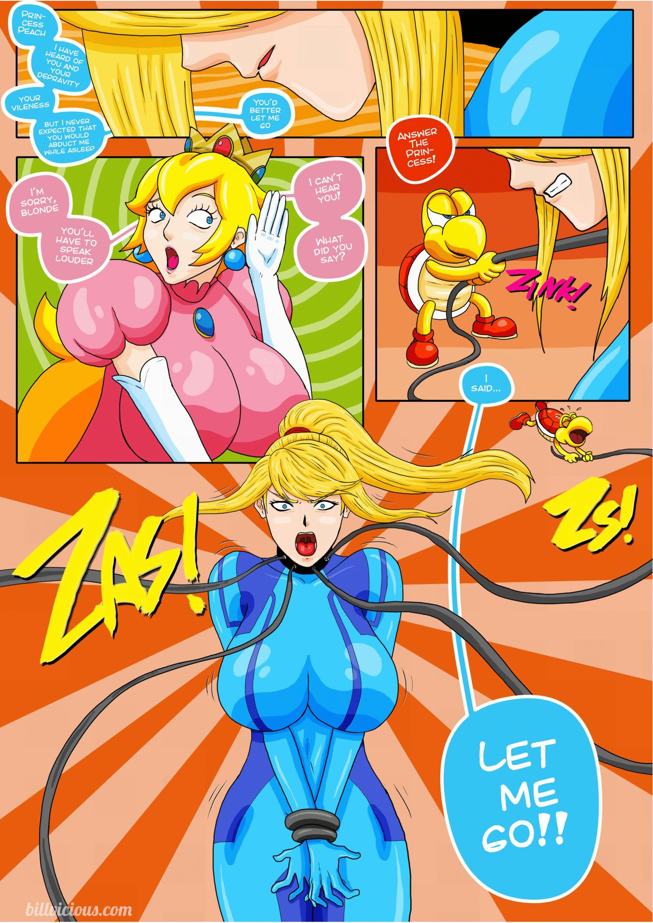 Nintendo Fantasies - Peach x Samus page 10 full