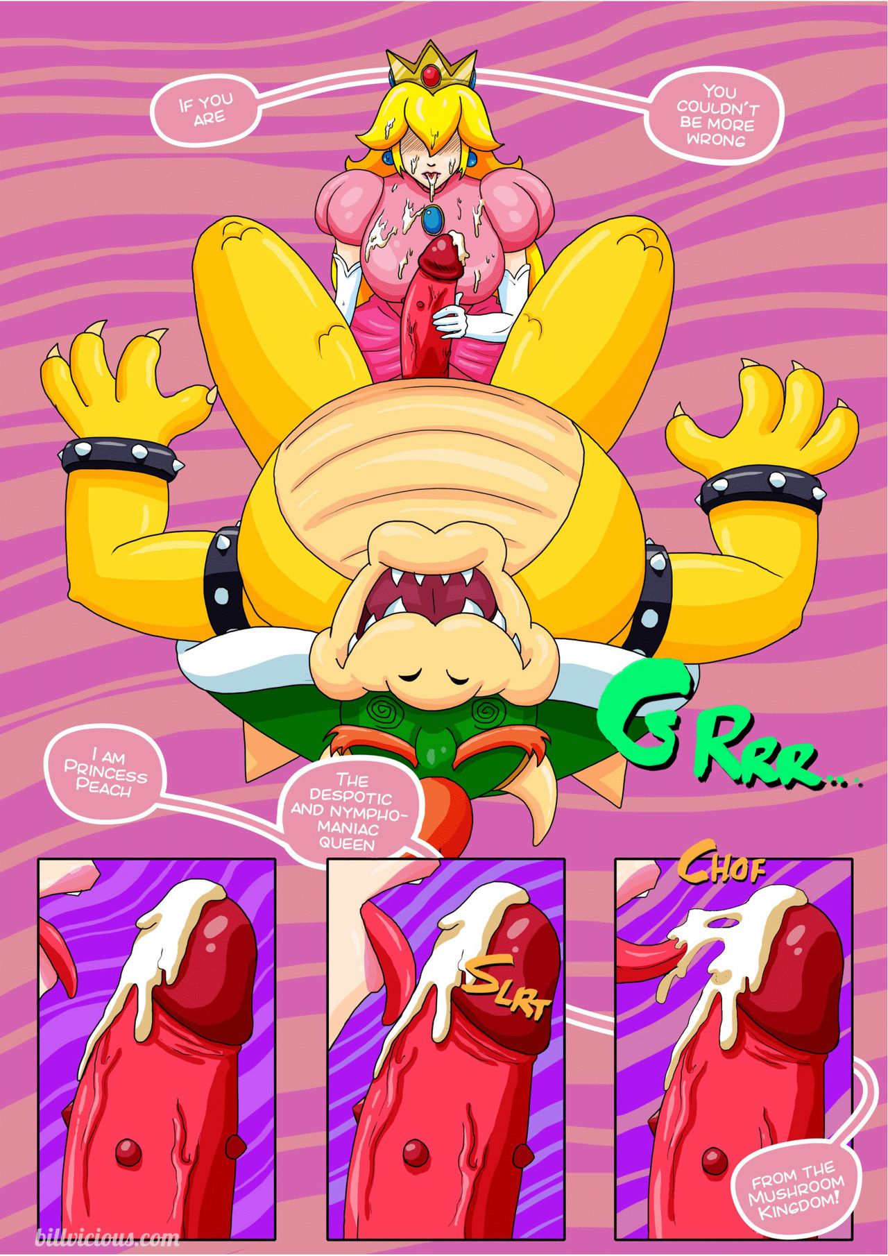 Nintendo Fantasies - Peach x Samus page 6 full