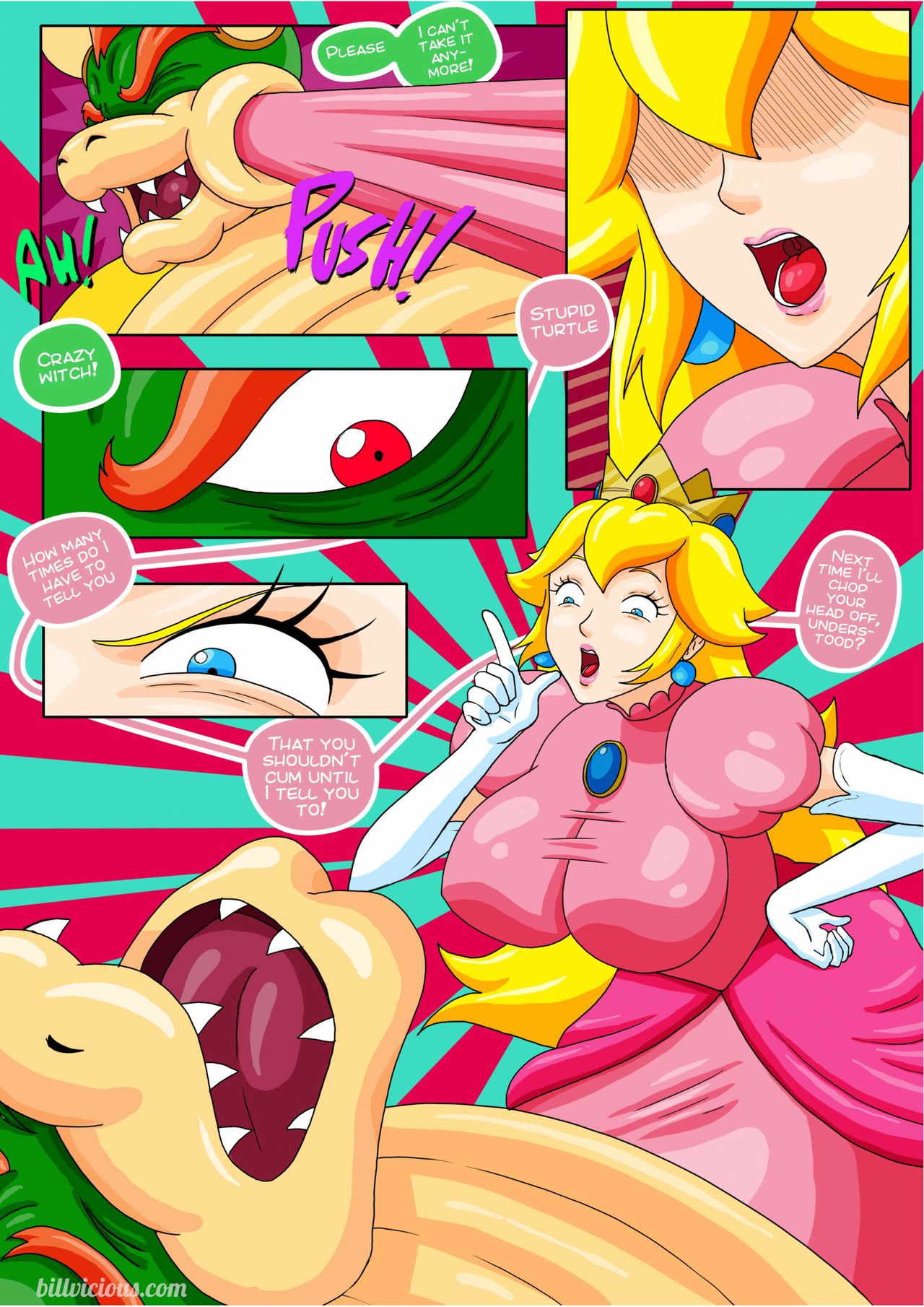 Nintendo Fantasies - Peach x Samus page 7 full