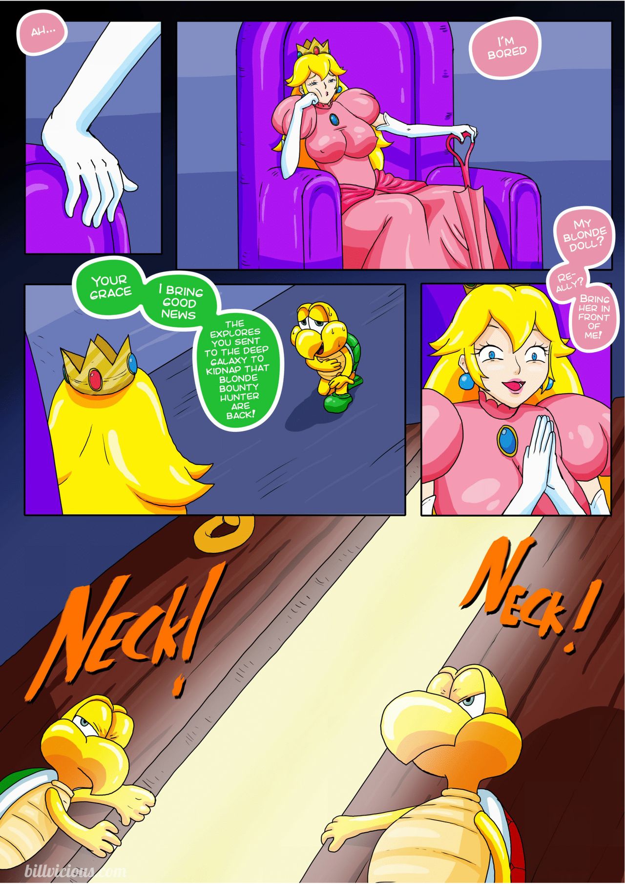 Nintendo Fantasies - Peach x Samus page 8 full