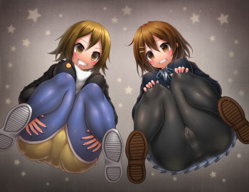 Commission : Ritsu x Yui cover