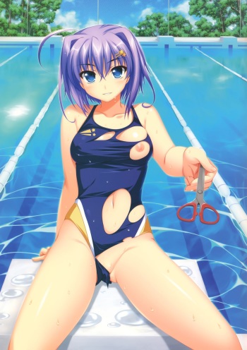Girls in Ripped and Torn Swimsuits cover
