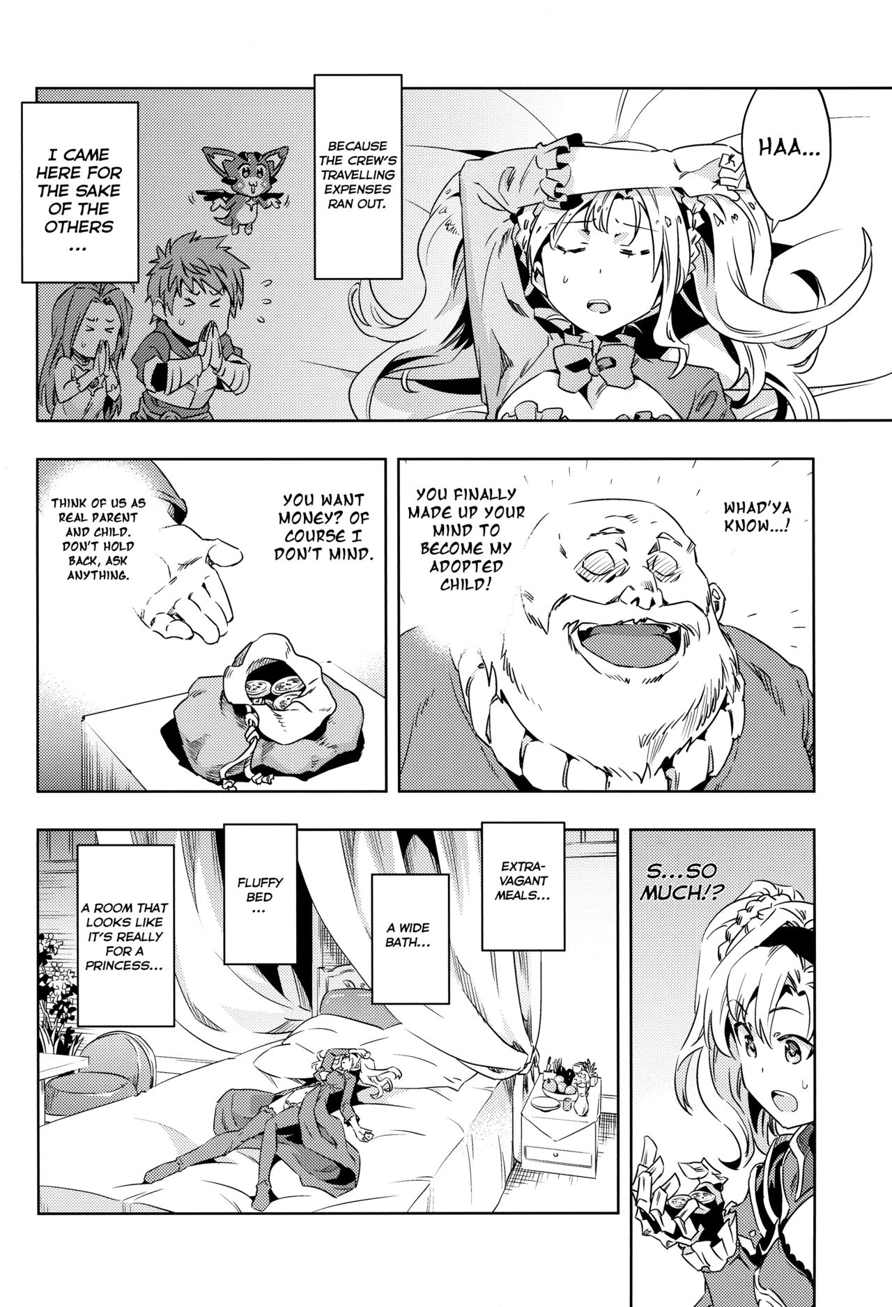 Zeta-hime, Kanraku. page 5 full