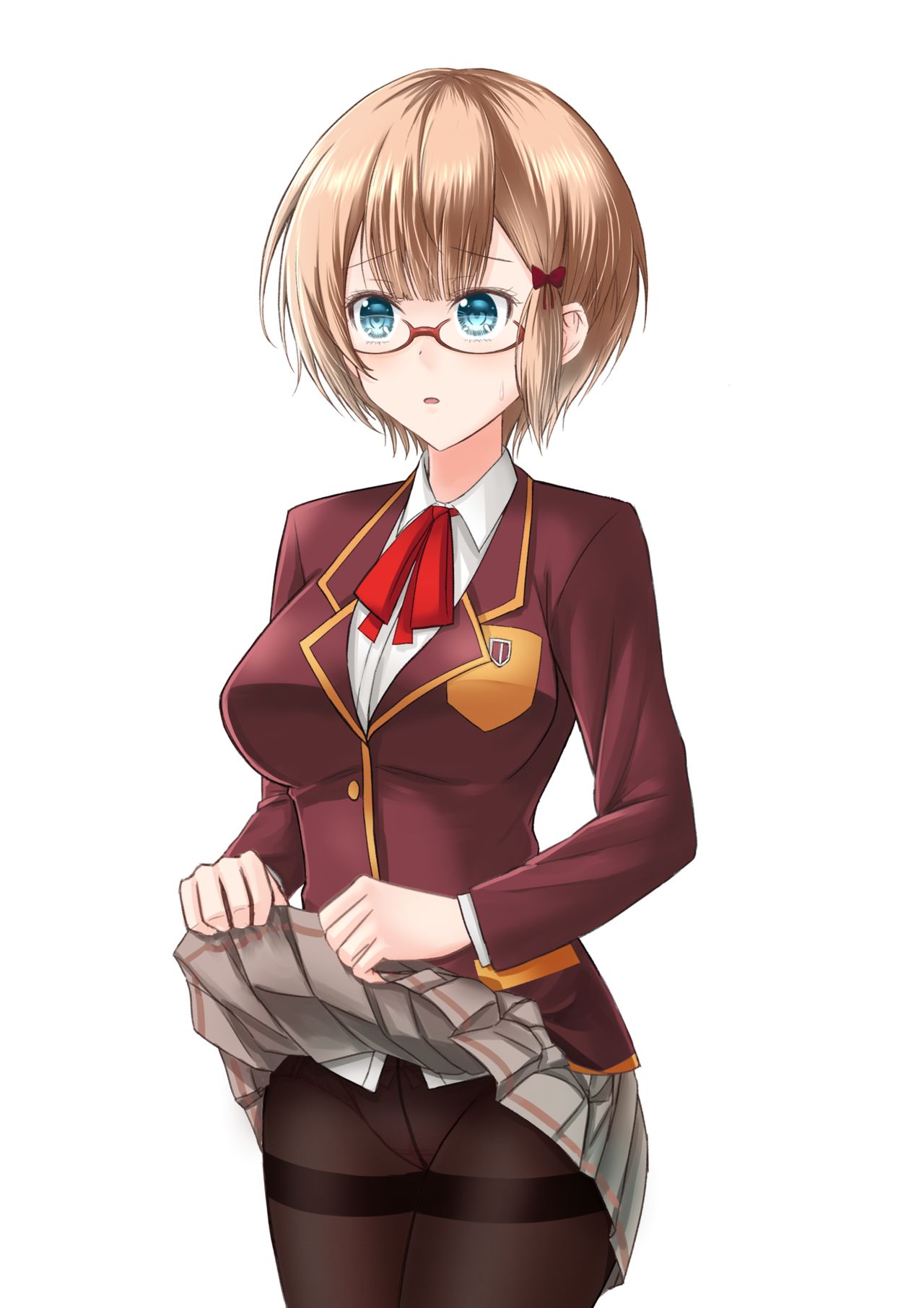 スカートたくし上げ page 2 full