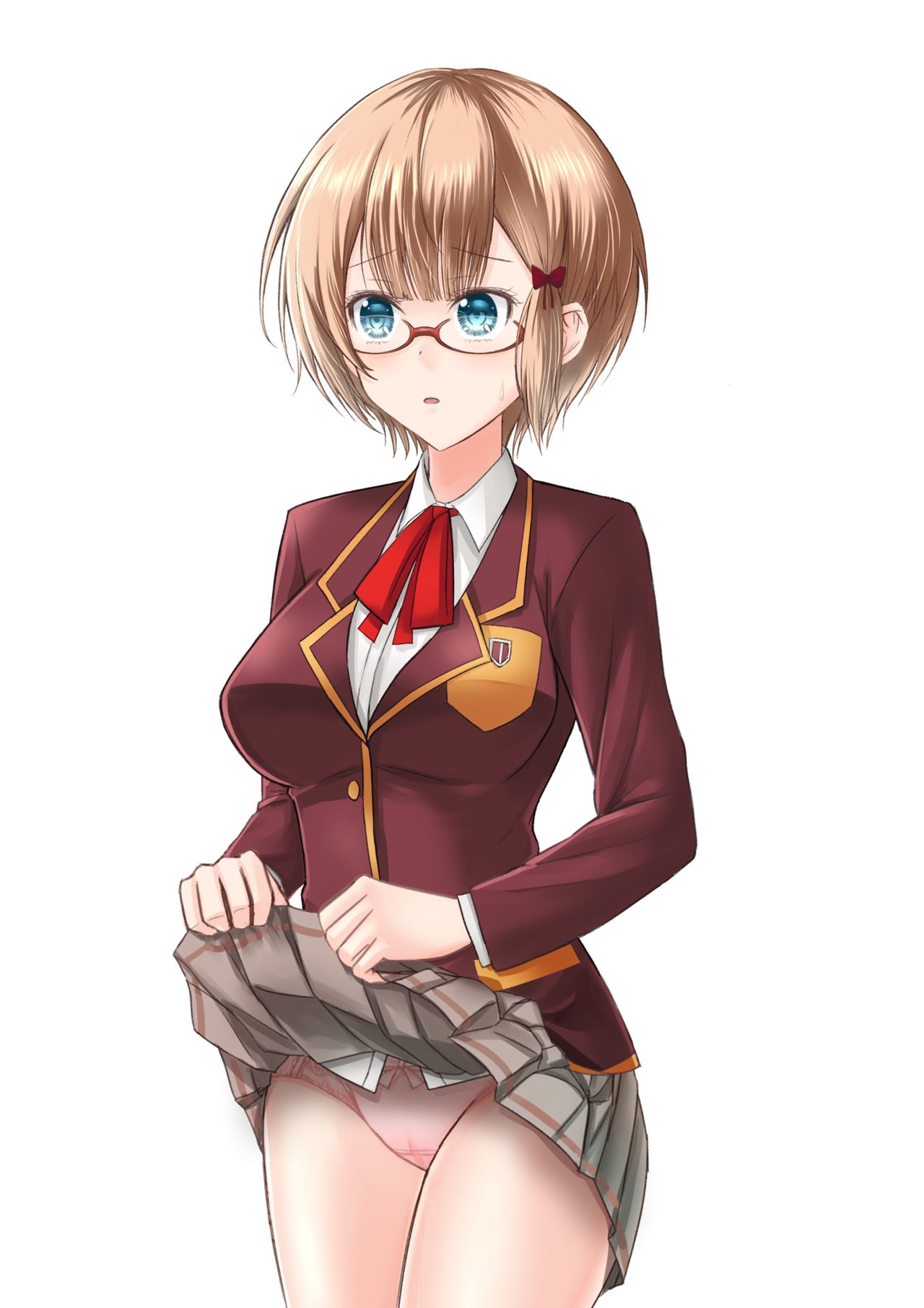 スカートたくし上げ page 3 full