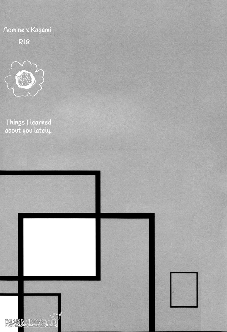 Things I Learned About You. page 3 full