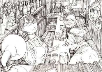 線画 cover