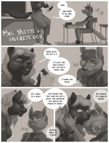 Mrs. Yvette's favorite boy cover