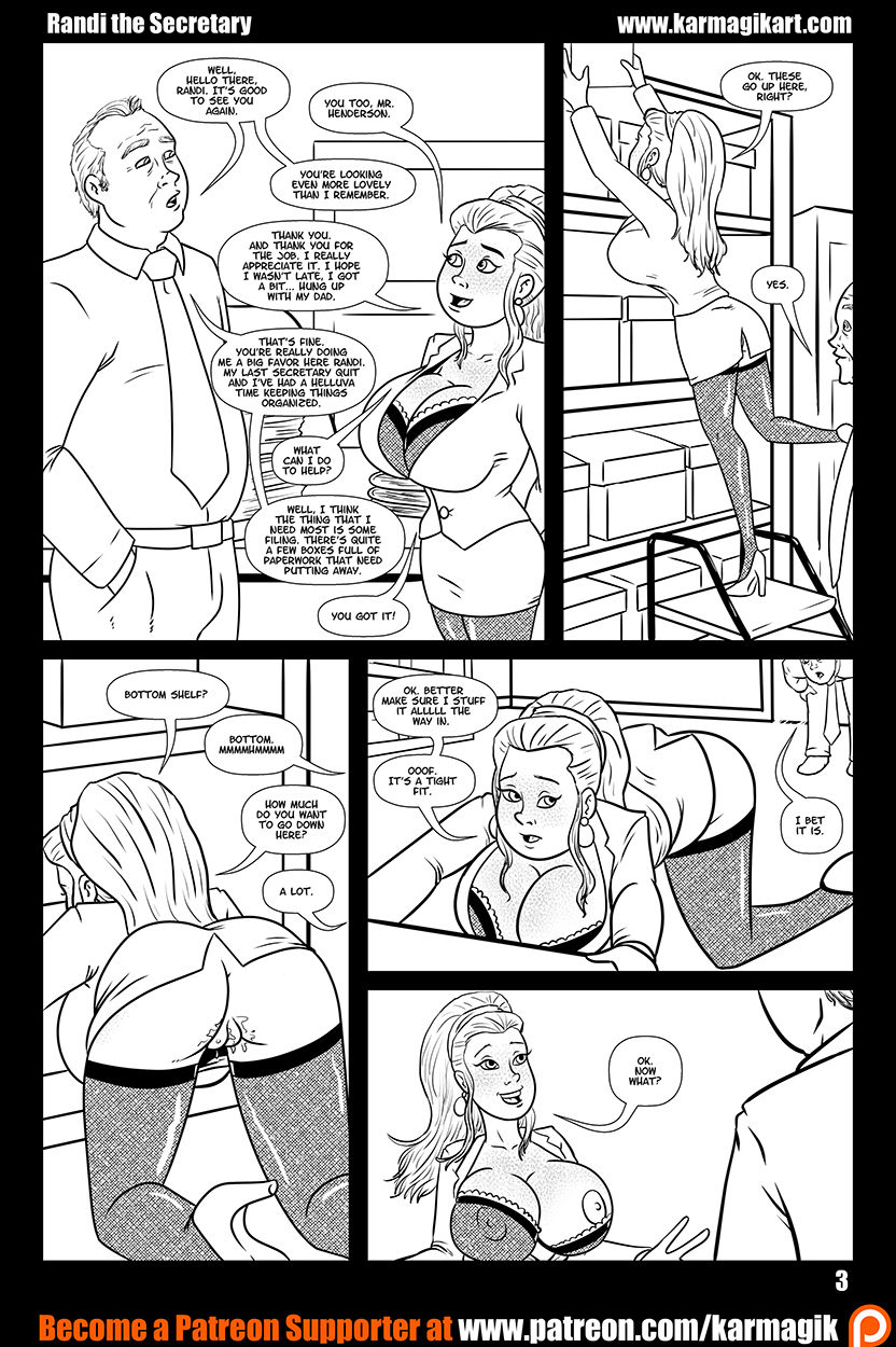 Randi the Secretary page 3 full