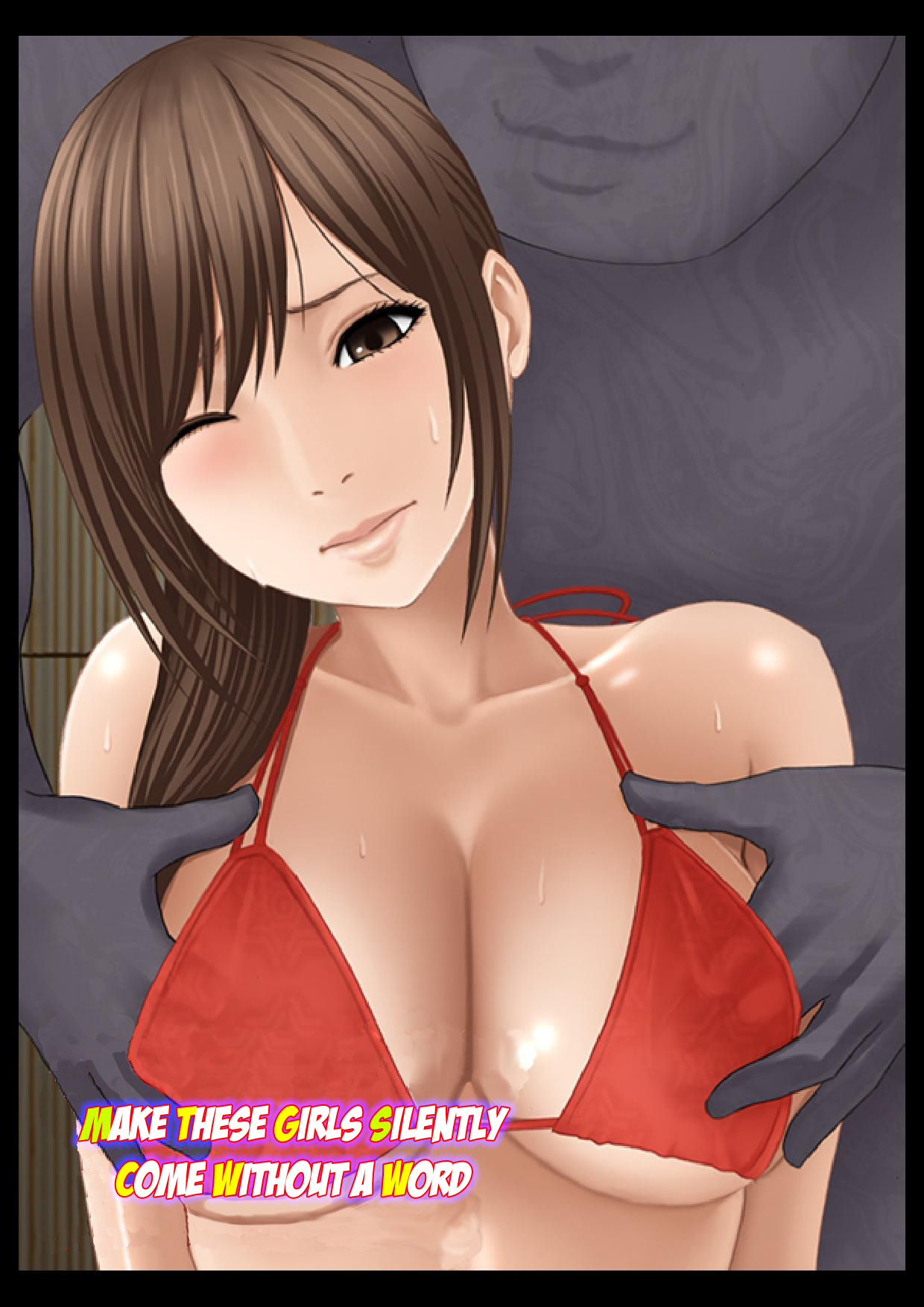 Koe no Dasenai Joukyou de Massage de Ika Sareru Onna-tachi ~Umi no Ya Hen~ | Make These Girls Silently Come without a Word While Massaging Them ~Beach Hut Episode~ page 1 full