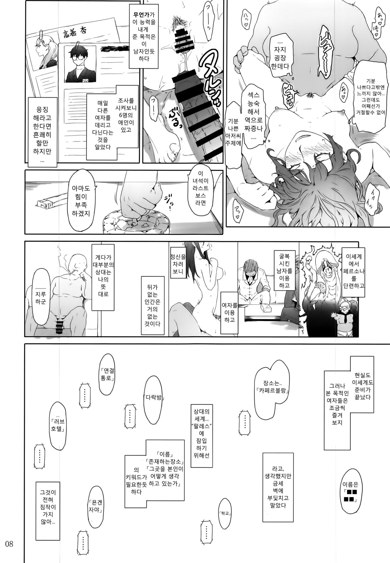 Kokoro no Kaitou no Josei Jijou | 마음 괴도의 여성사정 page 8 full