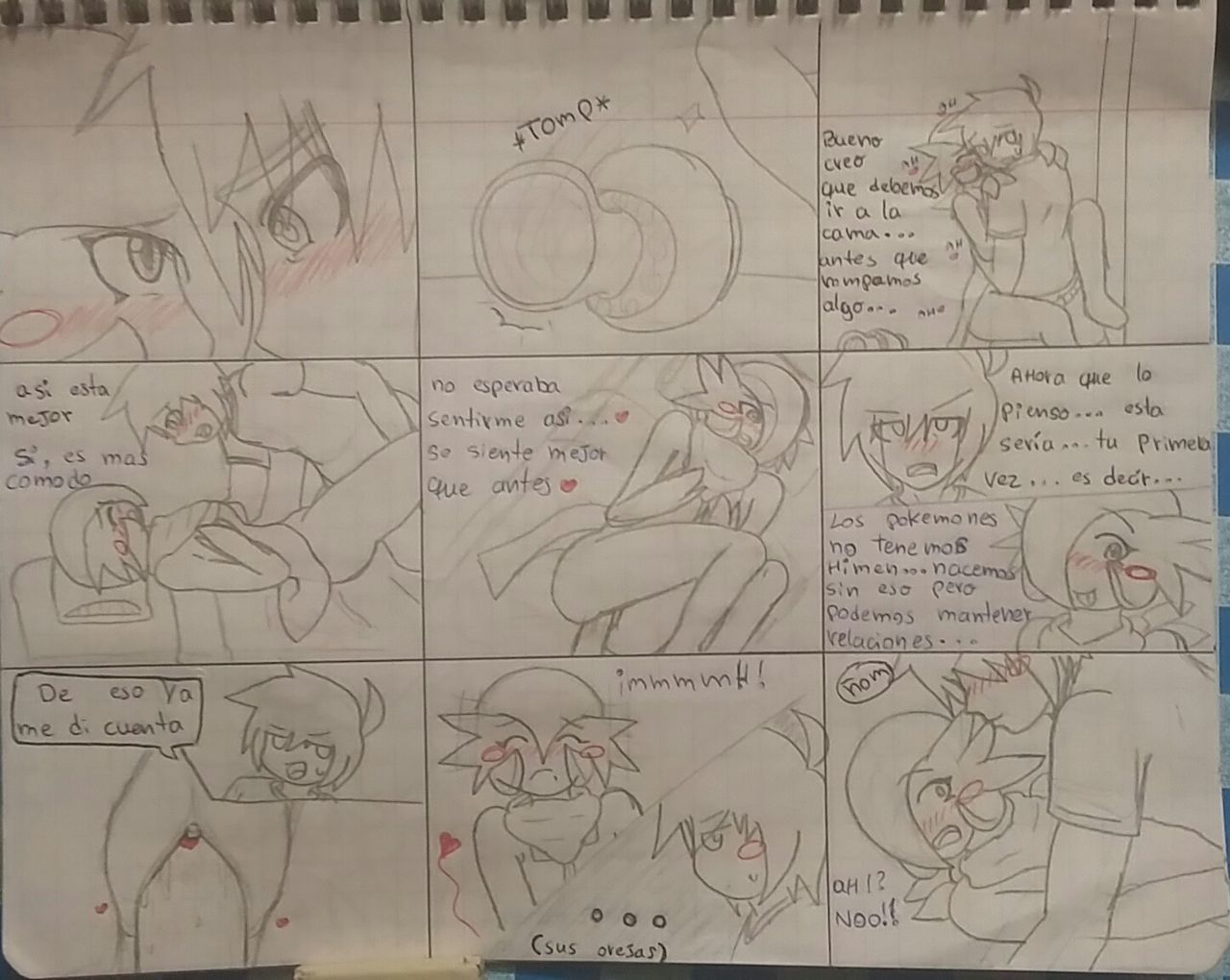 Pokemon Hentai Comic Español page 9 full