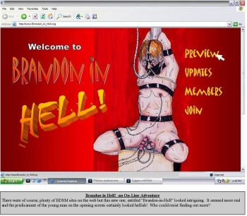 Brandon in Hell! cover