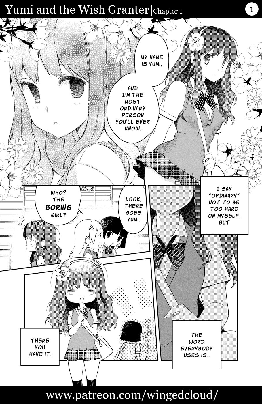 Yumi and the Wishgranter - Chapter 1 page 1 full