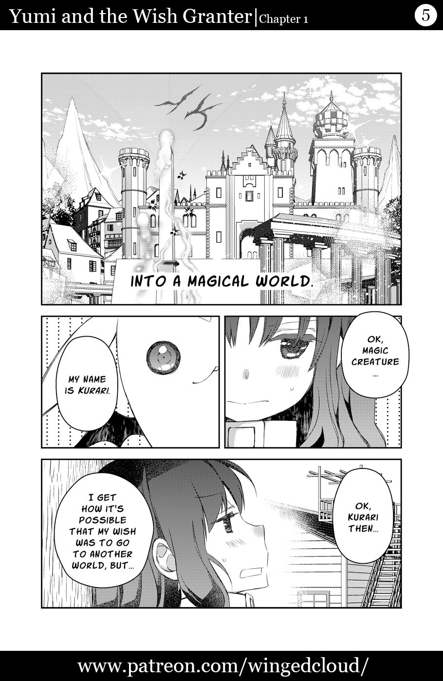 Yumi and the Wishgranter - Chapter 1 page 5 full