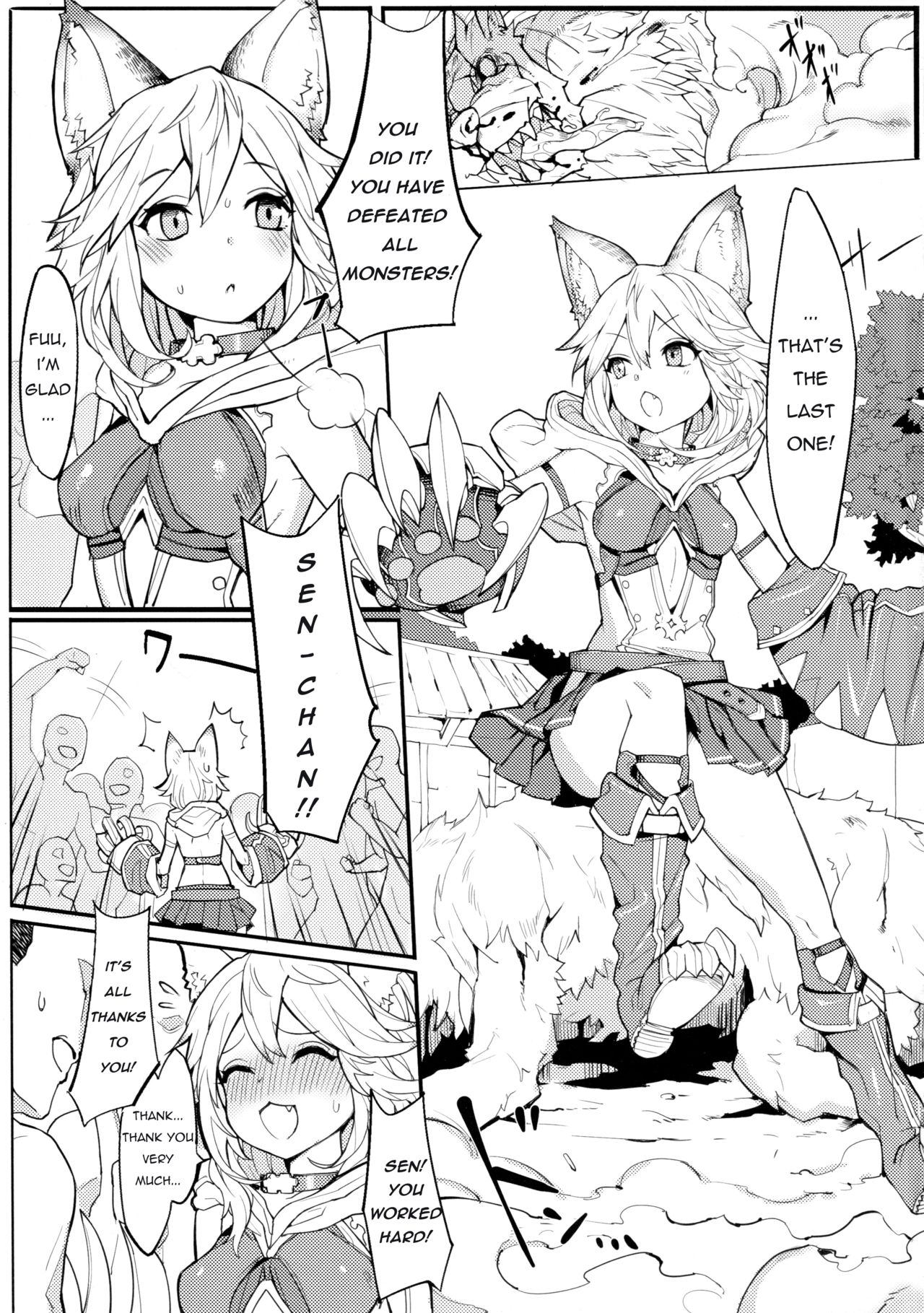 Sen-chan! Nyan to Itte!! | Say Nyaa for me! page 3 full
