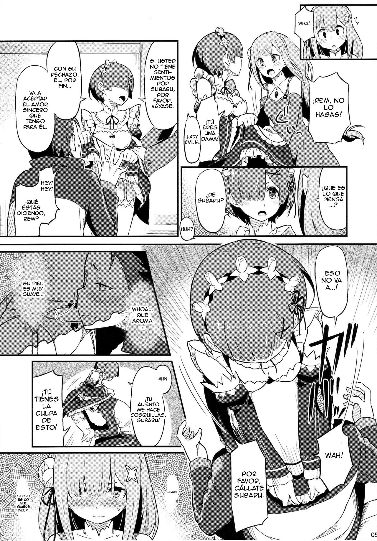 Rem no Emilia Kuttsuke Daisakusen page 6 full