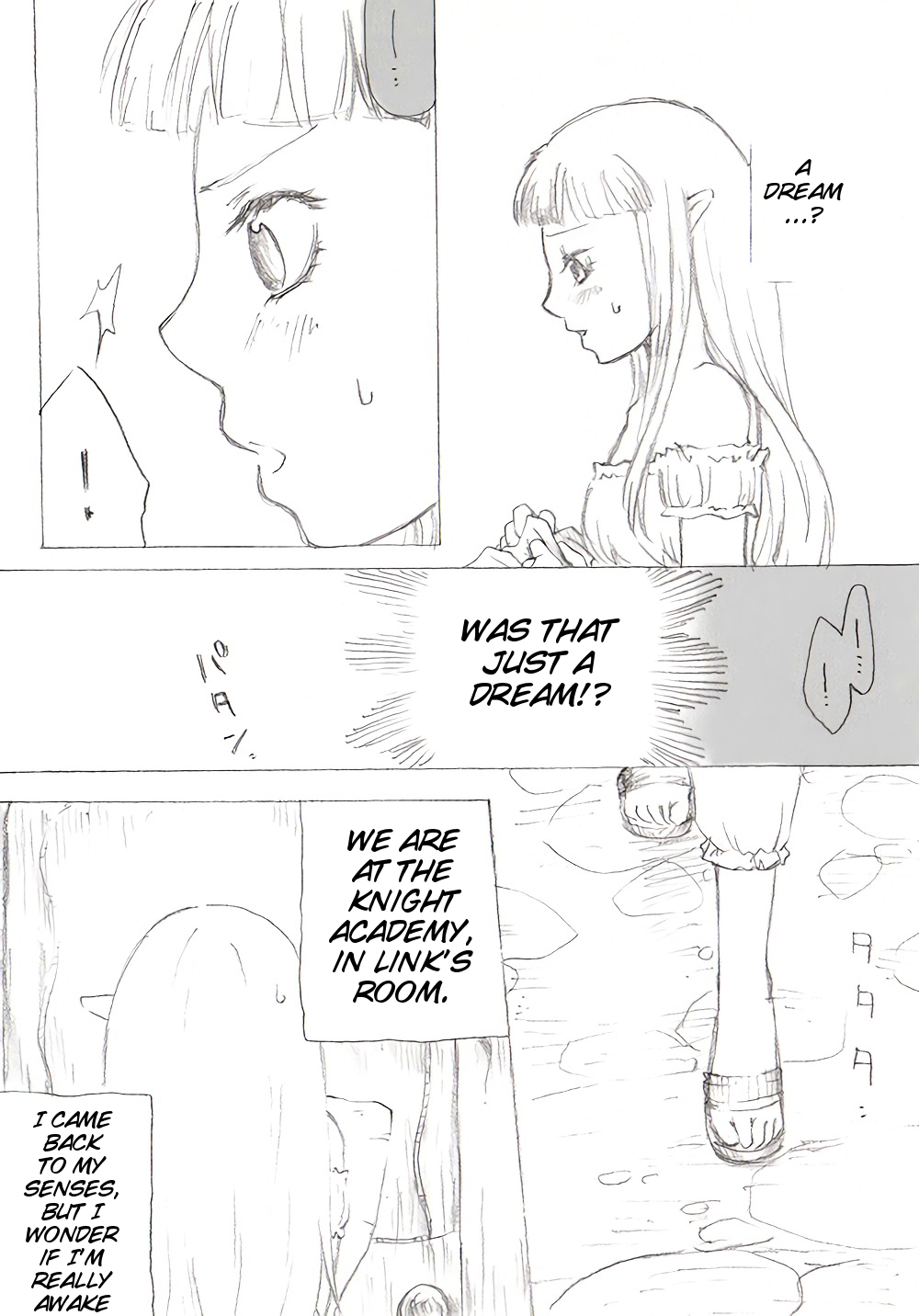 Link to Zelda no... | I promise, I will become a knight to protect you page 4 full