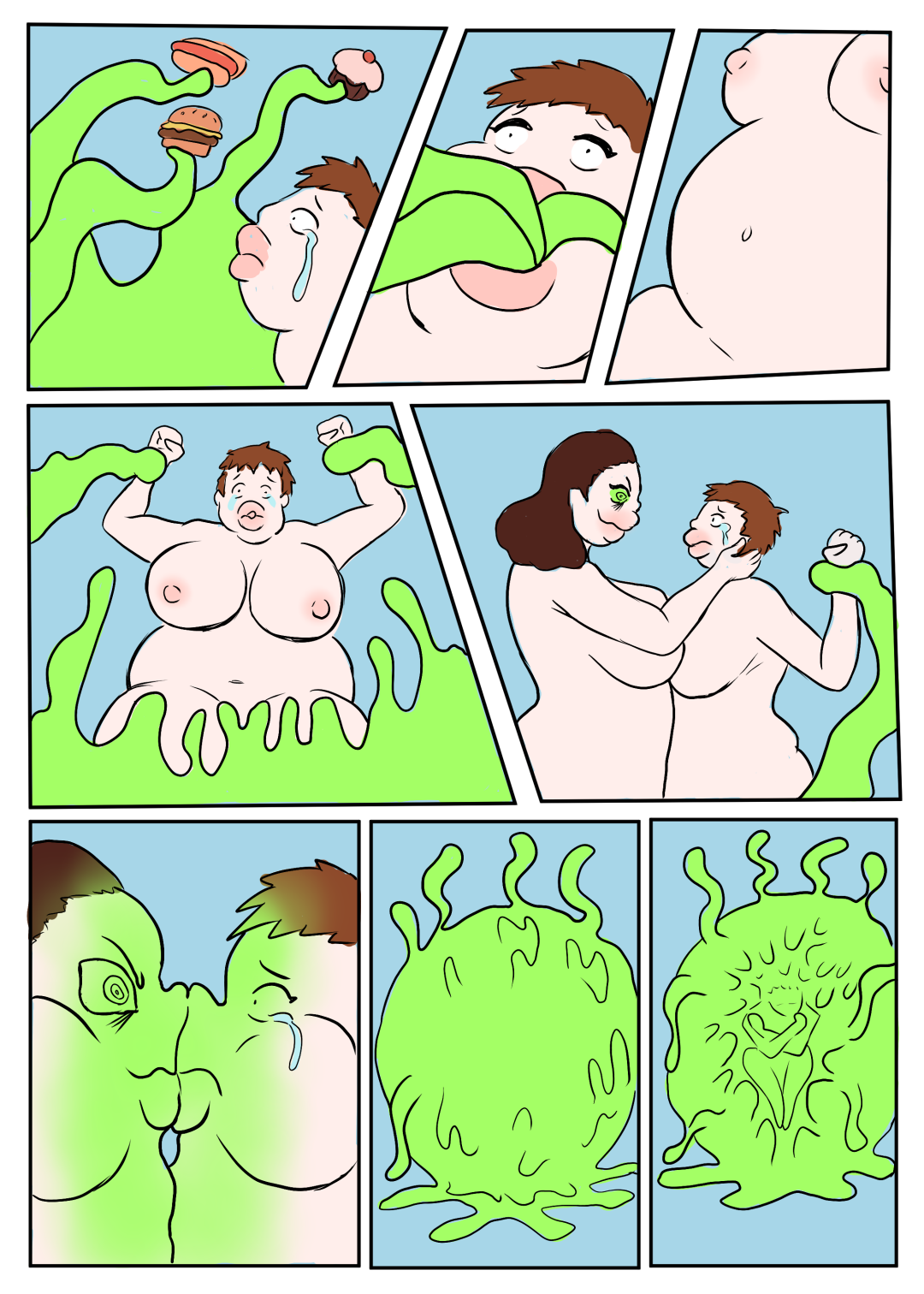 Monstar Blood Goosebumps Parody page 8 full