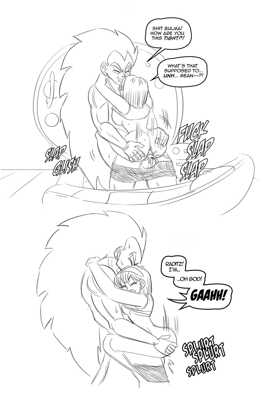 Raditz and Bulma: Aim At Planet Namek! page 8 full