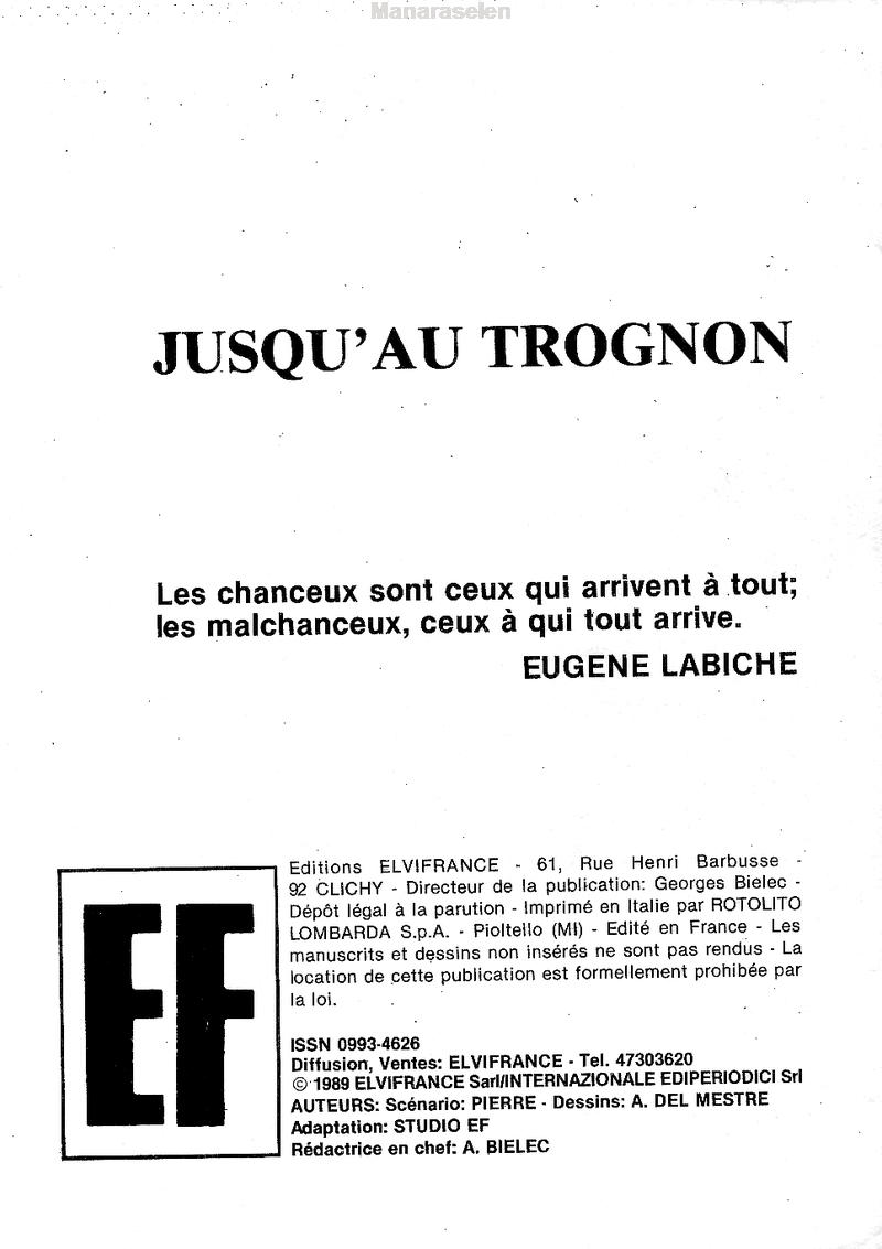 Elvifrance - Série orange - 009 - Jusqu'au trognon page 3 full