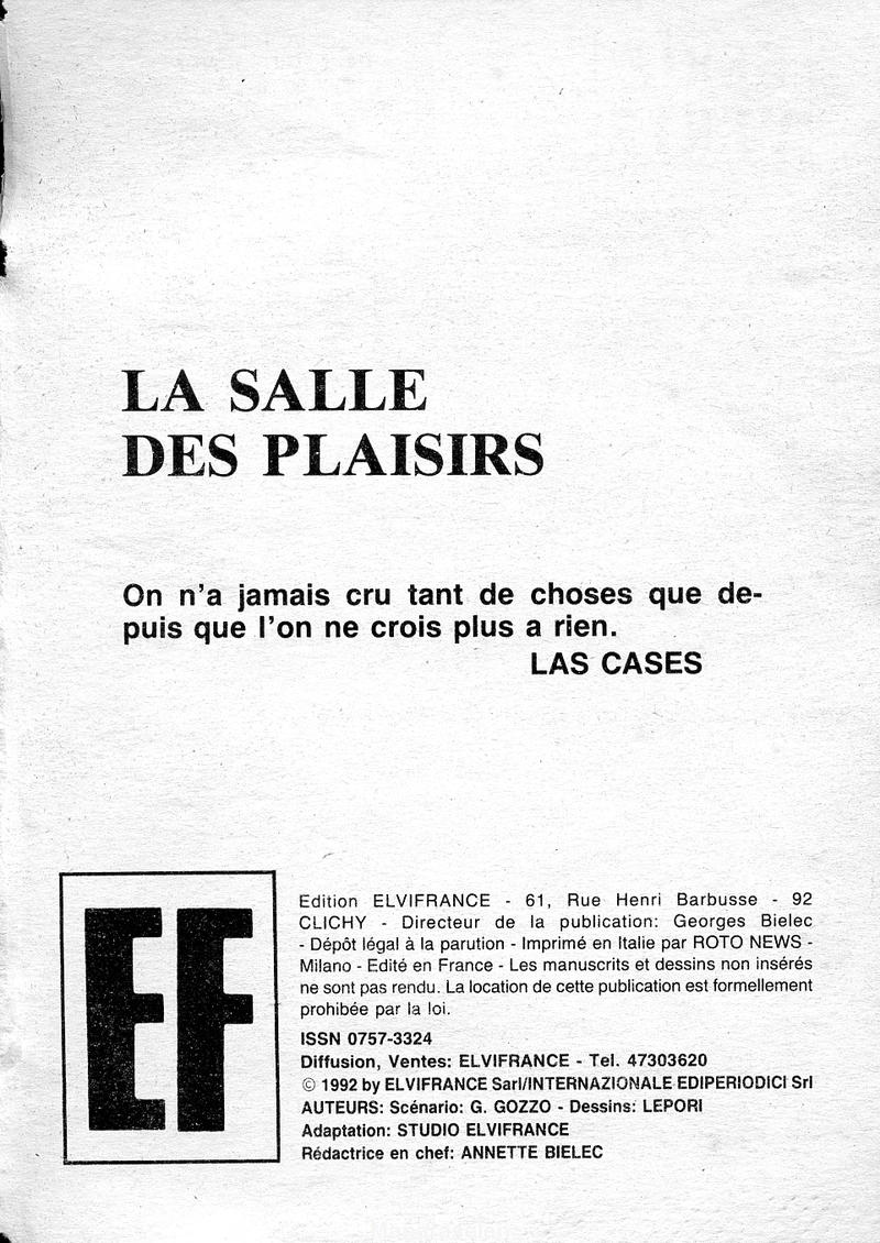 Elvifrance - Série verte - 197 - La salle des plaisirs page 3 full