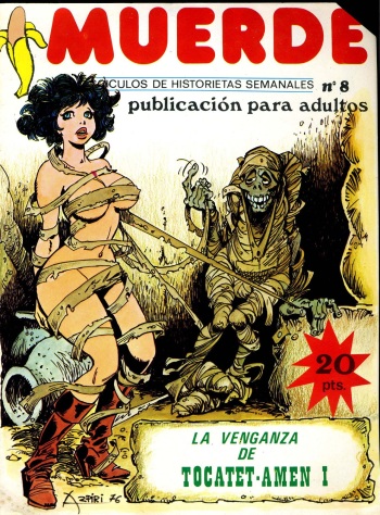 Muerde #8 cover