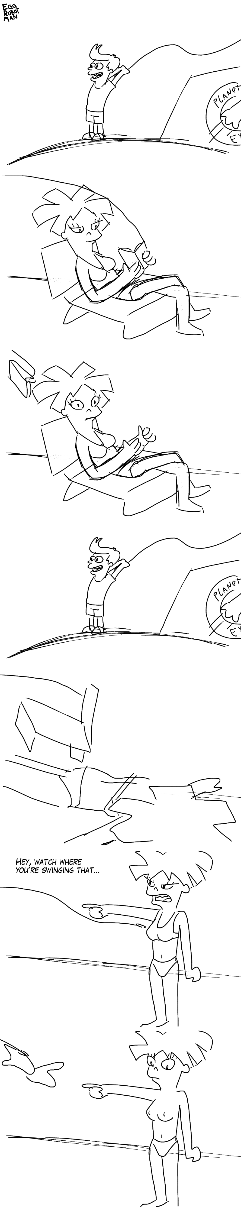 ARTIST Egg Robot Man page 5 full