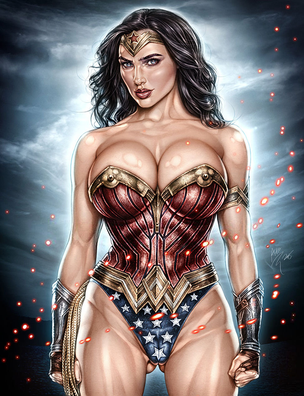 Wonder Woman by Armando Huerta page 1 full