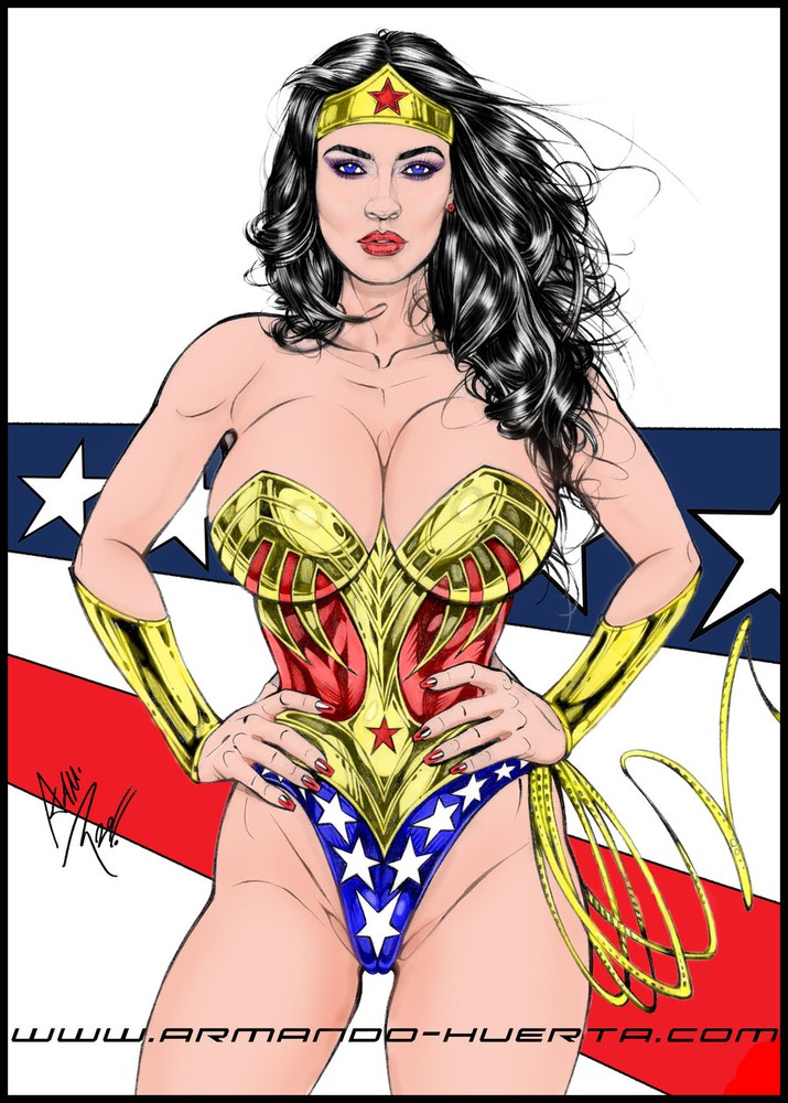 Wonder Woman by Armando Huerta page 8 full