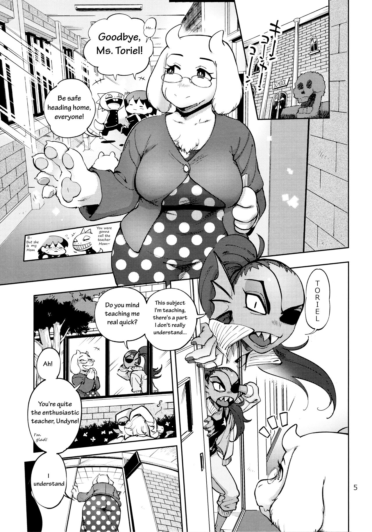 Oshiete TORIEL-sensei | Teach Me TORIEL-sensei page 6 full