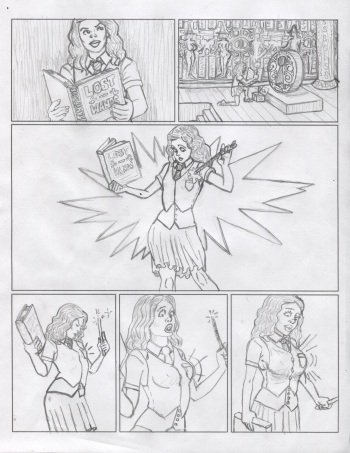 HP comic 2 cover