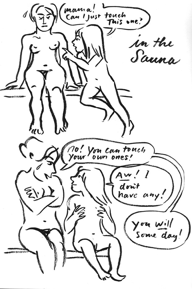In The Sauna page 2 full