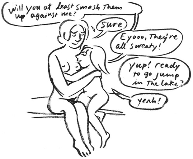 In The Sauna page 4 full