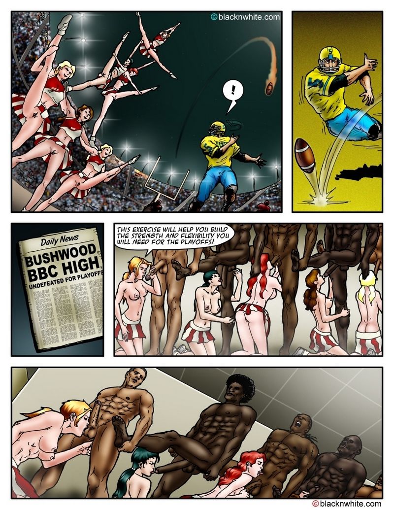 BBC High 3 - The Head Cheerleader Black Maled page 10 full