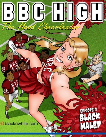 BBC High 3 - The Head Cheerleader Black Maled cover