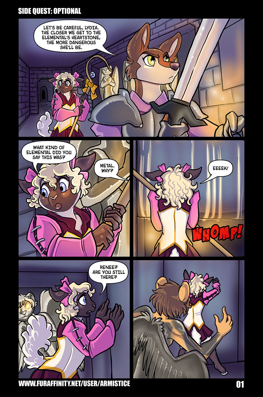 Sidequest: Optional page 1 full