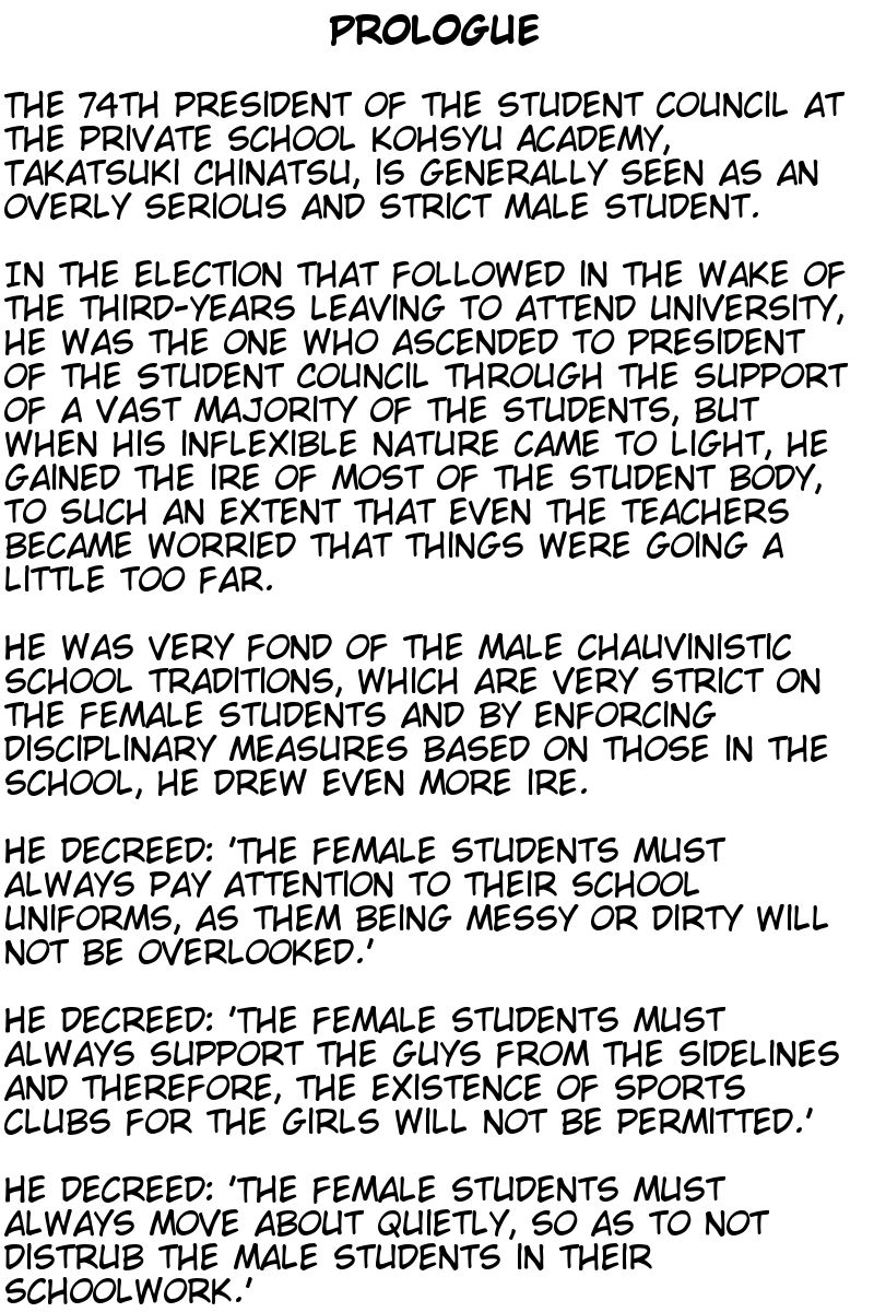 Joseitoka Kaichou | The M-to-F'ed student council president page 3 full