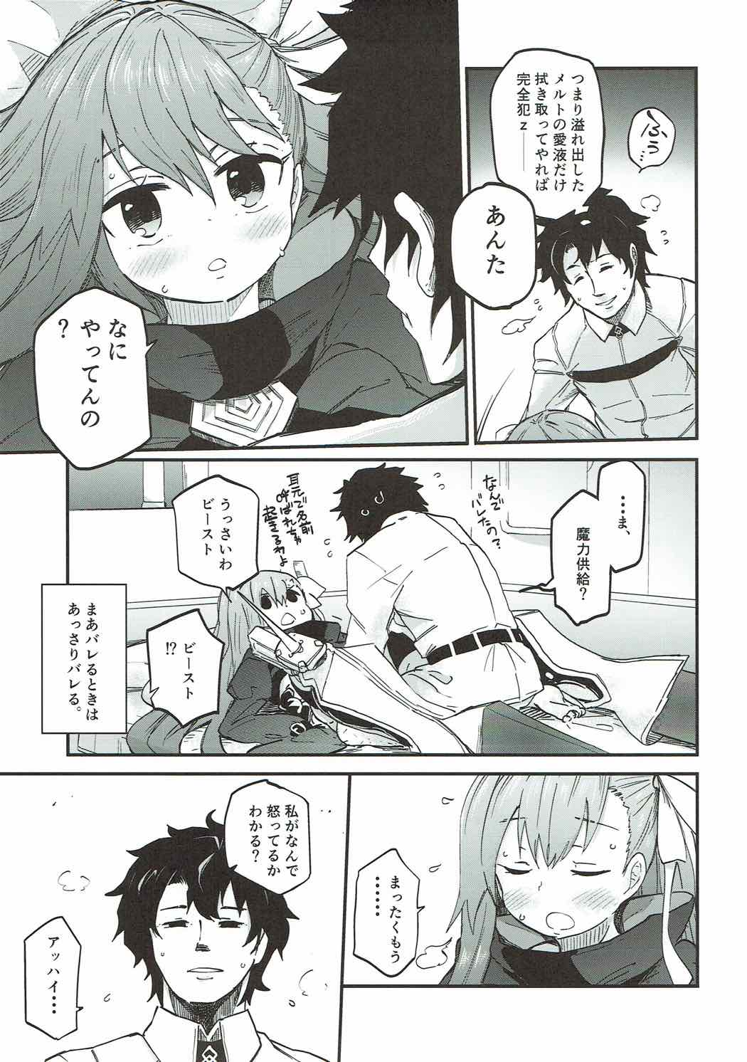 Melt ga Kanjinai Hon. page 8 full