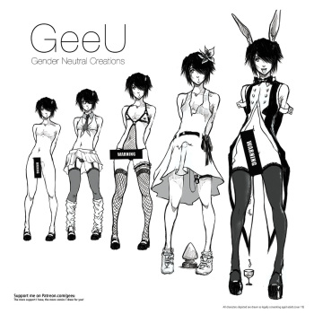 GeeU Presents Gender Neutral Creations - Issue 02 Complete cover