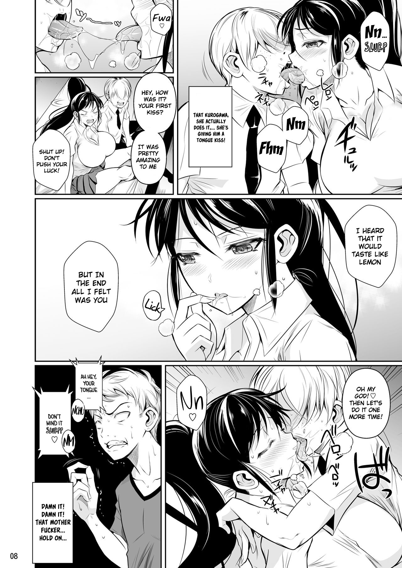 Batsu Game de Yankee Onna ni Kokuttemita | For My Punishment I Have To Confess To A Sassy Troublemaker  =White Symphony= page 9 full